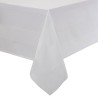 Nappe blanche - Bande de satin - 1370 x 2280 mm