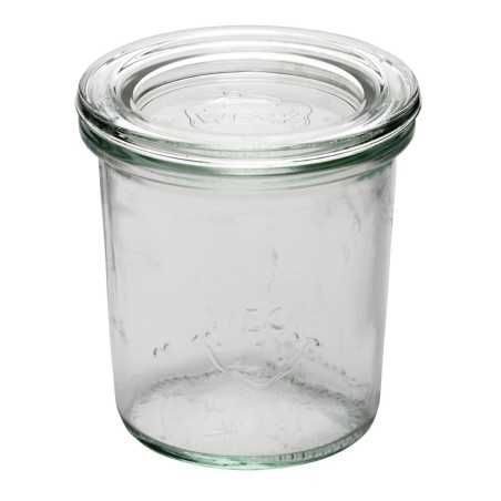 Verrine - 140ml - Lot de 12 - Couvercle en verre