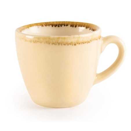 Tasses expresso - 85 ml - Couleur sable / beige - Olympia Kiln - Lot de 6