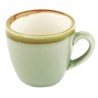 Tasses expresso - 85 ml - Couleur mousse / vert clair - Olympia Kiln - Lot de 6