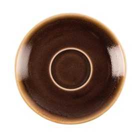 Soucoupes pour tasse à expresso - Couleur écorce - Pour GP360 - Olympia Kiln - Lot de 6