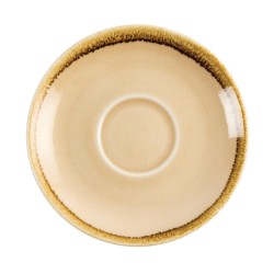 Soucoupes pour tasse - Couleur sable / beige - 140 mm - Pour GP330 - Olympia Kiln - Lot de 6