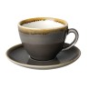 Soucoupes pour tasse - Couleur grise - 140 mm - Pour HC390 - Olympia Kiln - Lot de 6