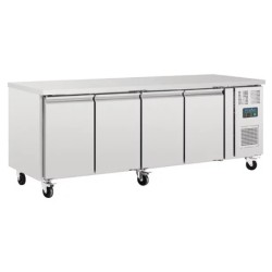 Table réfrigérée polar tropicalise - 553 L / 4 portes-POLAR