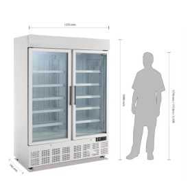 Armoire réfrigérée vitrée négative 920 L - POLAR