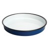 Plat de service - Acier émaillé - 320 mm - Olympia Enamel