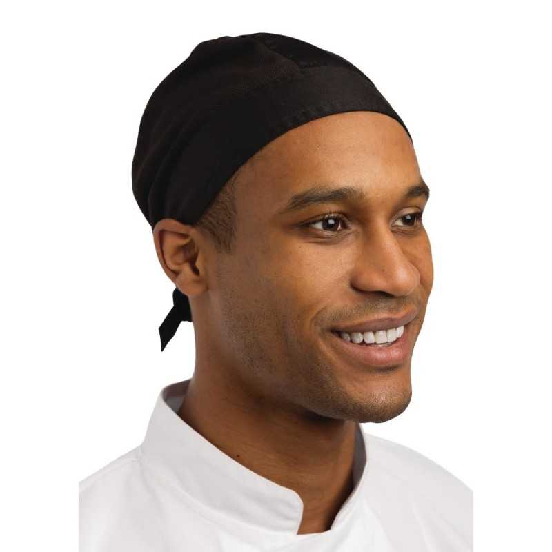 Equipement professionnel cuisine - %category_name% : Bandana noir