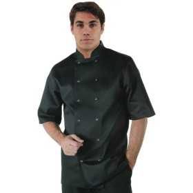 Veste chef - Manche courte - Noir - Taille L - Vegas Whites