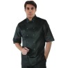 Veste chef - Manche courte - Noir - Taille L - Vegas Whites