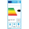 Table réfrigérée négative - Tropicalisée - GN 1/1 - Garantie 2 ans - 560 L. - 4 portes - 2230 (L) x 700 (P) mm - Classe T