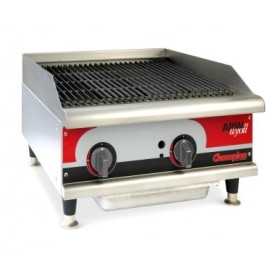 Grill charcoal gaz aux pierres de lave - largeur 1220mm