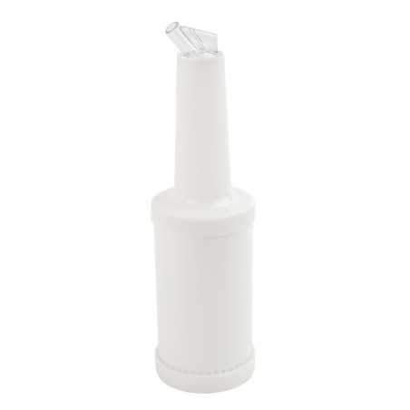 Bouteille verseuse - Blanche - 1 L.