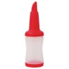 Bouteille verseuse - Rouge - 1 L.