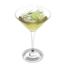 Verres à cocktail Martini - 260 ml - Cristal - Campana - Lot de 6