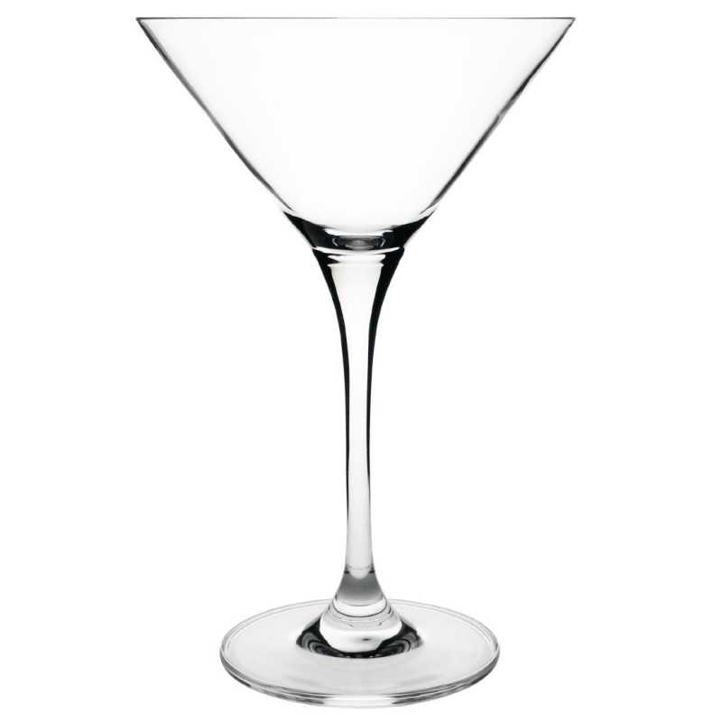 Verres à cocktail Martini - 260 ml - Cristal - Campana - Lot de 6