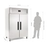 Armoire réfrigérée GN 2/1 négative 1200L - POLAR