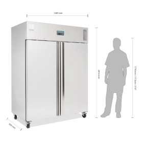 Armoire réfrigérée négative GN 2/1 Inox 1300L - POLAR