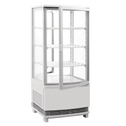 Vitrine réfrigérée panoramique positive ventilé 86 L - POLAR