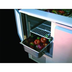 Saladette frigorifique 2 portes