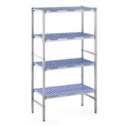 Rayonnage chambre froide - 1.486 mm x 360 mm x 1.685 mm