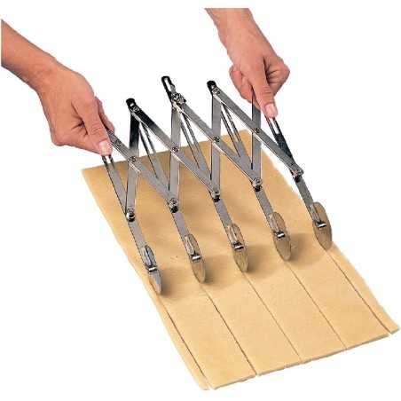 Rouleau multicoupe extensible - 5 roulettes - Mafter