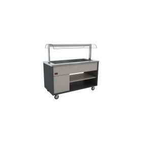 Buffet chauffant capacité 4 x GN 1/1- Buffet bain-marie 4 x GN 1/1 - GASTROMASTRO