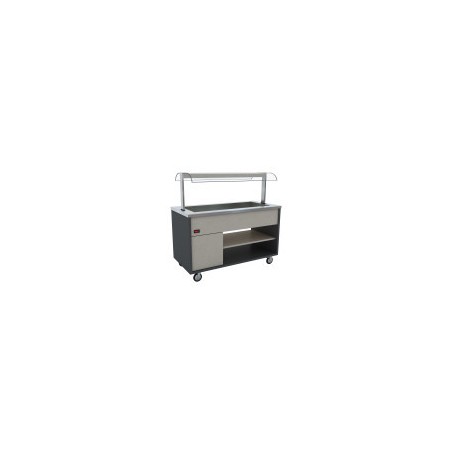 Buffet chauffant capacité 4 x GN 1/1- Buffet bain-marie 4 x GN 1/1 - GASTROMASTRO