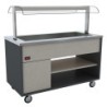 Buffet chauffant capacité 4 x GN 1/1- Buffet bain-marie 4 x GN 1/1 - GASTROMASTRO