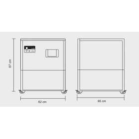 Polisseuse pour couverts de table - FRUCOSOL - 7000-8000 couverts / heure