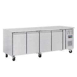 Table réfrigérée positive tropicalisée - 449 L / 4 portes-POLAR