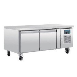 Soubassement réfrigéré - Tropicalisé - 2 portes - GN1/1 - 214 L. - 1360 (L) x 700 (P) mm - POLAR