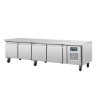 Soubassement réfrigéré - Tropicalisé - 4 portes - GN1/1 - 420 L. - 2230 (L) x 700 (P) mm - Classe T