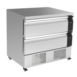 Soubassement réfrigéré négatif - NSERIE 32365656- GN 2/1 - 153 L. - 900 (L) x 700 (P) mm -numéro de série: 26565625