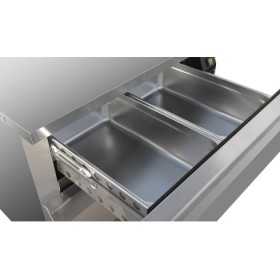 Soubassement réfrigéré négatif - 1 tiroirs - GN 2/1 - 76 L. - 900 (L) x 700 (P) mm - Classe N