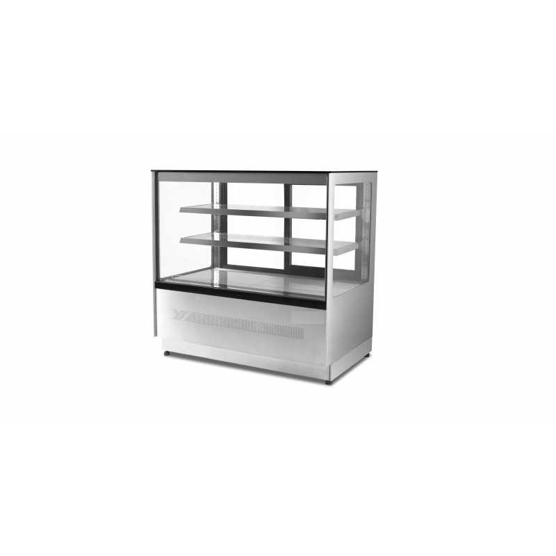 Vitrine réfrigérée positive - 290 L - 900 (L) x 750 (P) x 1200 (H) mm - Avec éclairage