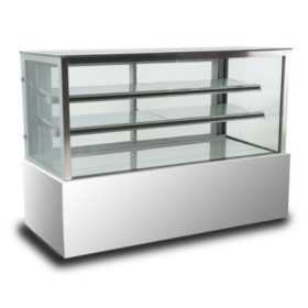 Vitrine réfrigérée positive 270 L - 900(L) x 660 (P) x 1200 (H) mm - Avec éclairage