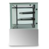 Vitrine réfrigérée positive 270 L - 900(L) x 660 (P) x 1200 (H) mm - Avec éclairage