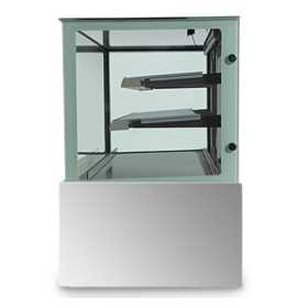 Vitrine réfrigérée positive 370 L - 120(L) x 660 (P) x 1200 (H) mm - Avec éclairage