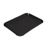 Plateau rectangulaire en polypropylène Fast Food Cambro noir 41 cm