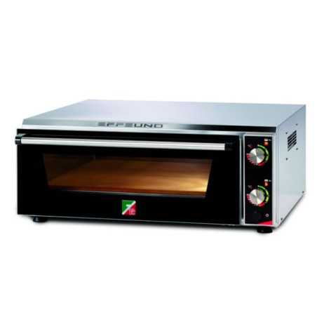 Four pizzas professionnel électrique - Thermostat 450 °C / 380 V. - 2 x 50 cm