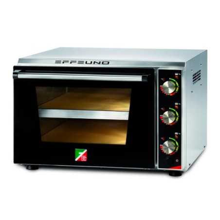 Four pizzas professionnel électrique - Thermostat 450 °C / 230 V. - Paiement 4X - 2 x 34 cm