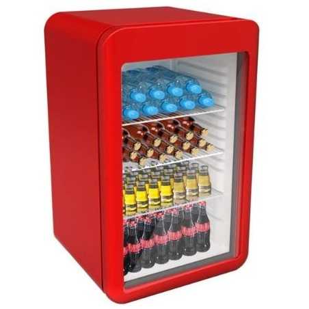 Mini frigo bar réfrigéré à boissons 34 litres 1 Porte vitrée