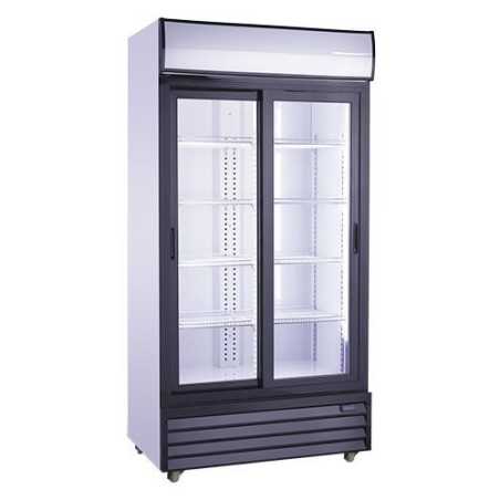 Armoire réfrigérée vitrée positive 852L - GASTROMASTRO