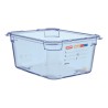 Boîte hermétique bleue en ABS sans BPA Araven GN1/2 150mm
