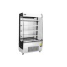 Vitrine réfrigérée murale libre-service - 580 L. - Inox - 1200 x 700 x 1830 mm