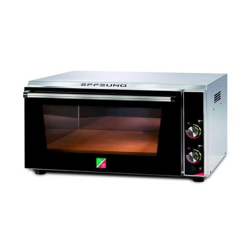 Four pizzas professionnel électrique - Thermostat 450 °C / 230 V. - 1 x 50 cm
