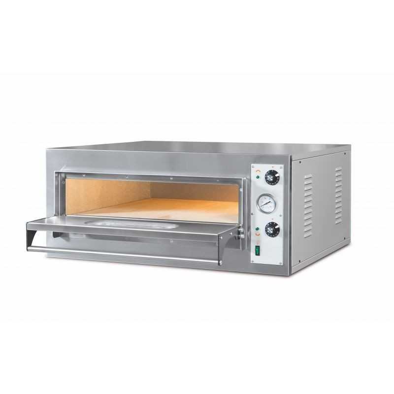 Four à pizza électrique 1 chambre 4 pizzas 33 cm 500°C - 230v/380v- START4- RESTOITALIA