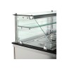 Vitrine chauffante granit noir 4 x GN 1/1