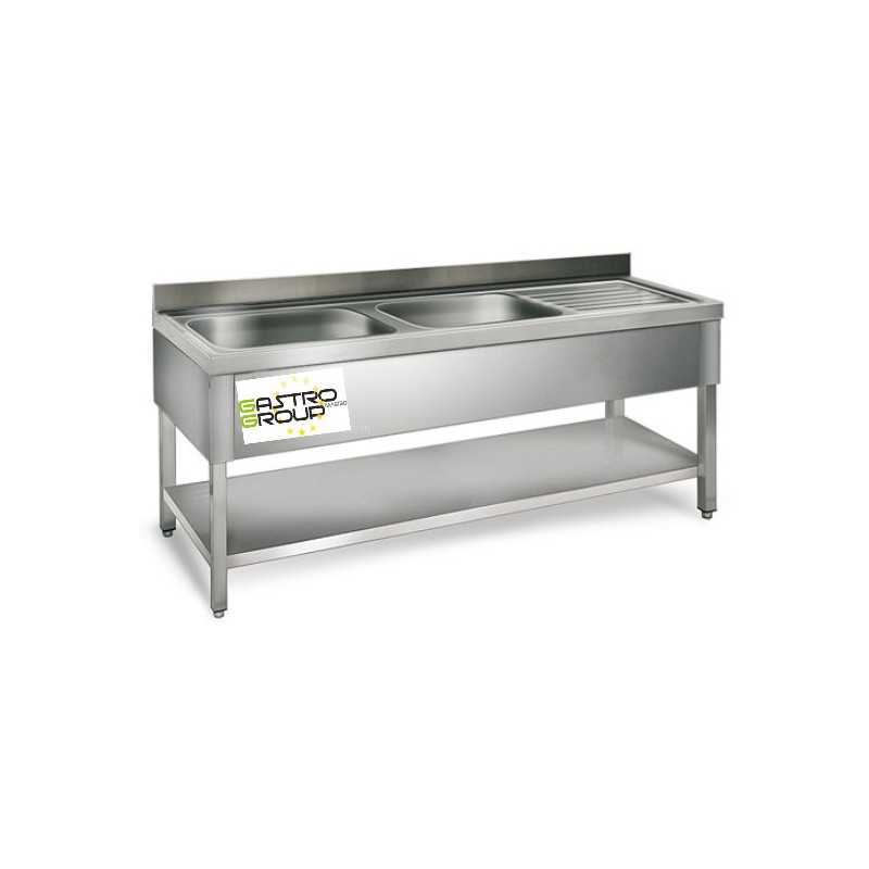 Plonge inox de cuisine professionnelle : Commandez sur Techni