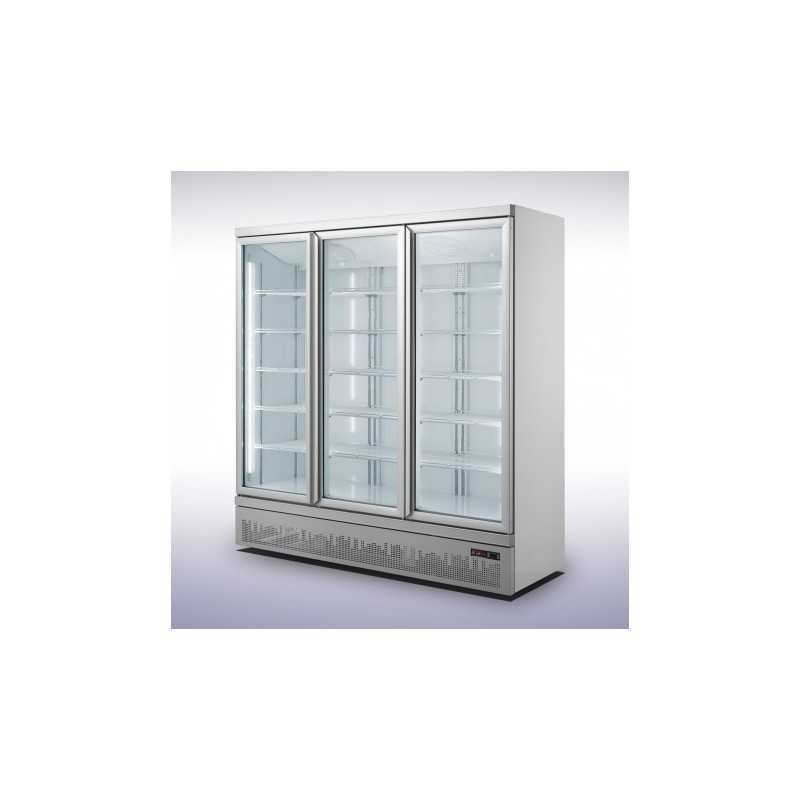 Armoire réfrigérée vitrée positive Inox - 3 portes - Classe N - COMBISTEEL